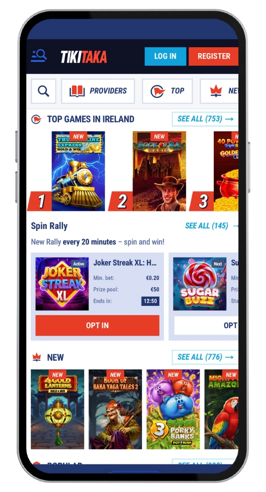 Tiki Taka application