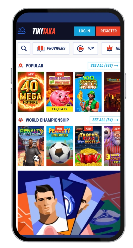 TikiTaka mobile casino